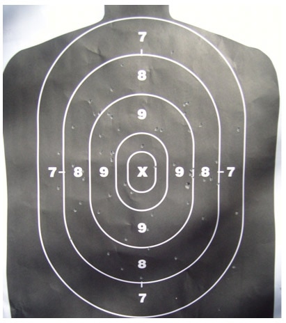 remington gun shooting pattern