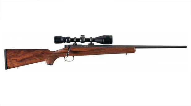 kimber classic rifle with scope