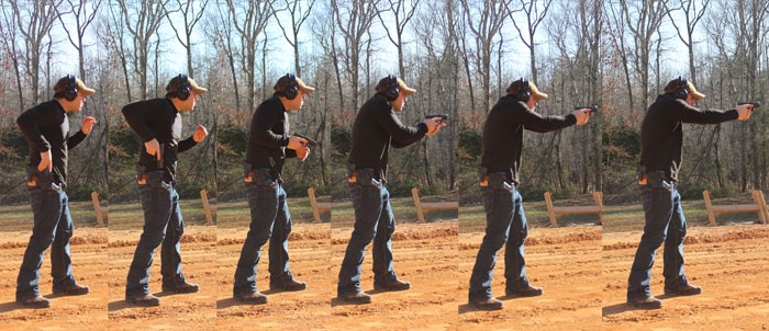 man shooting g30s multiple frames