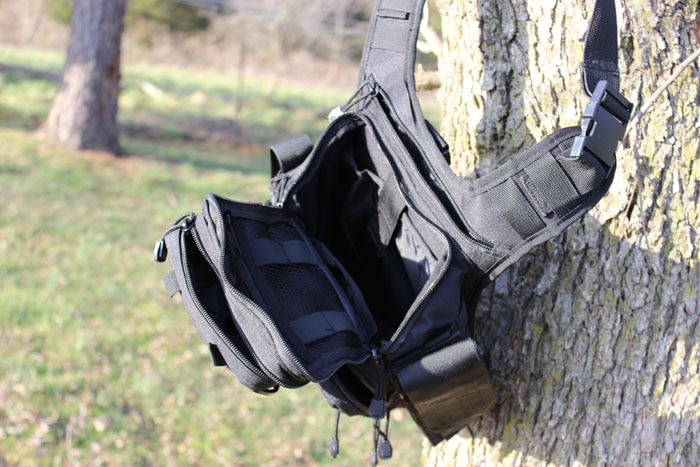 opmod bag on a tree