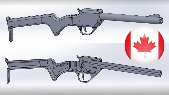 3d printed guns in canada