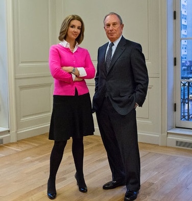 Michael Bloomberg and Shannon Watts