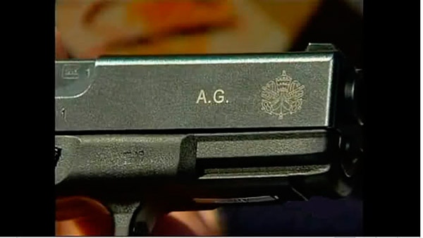 glock 19 vatican insignia