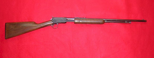 Winchester Model 62 pump action rifle