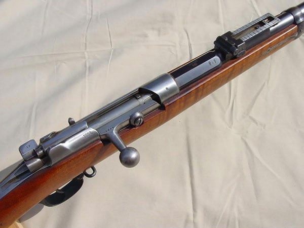 1888 Mauser rifle marked 71/84 on the US market