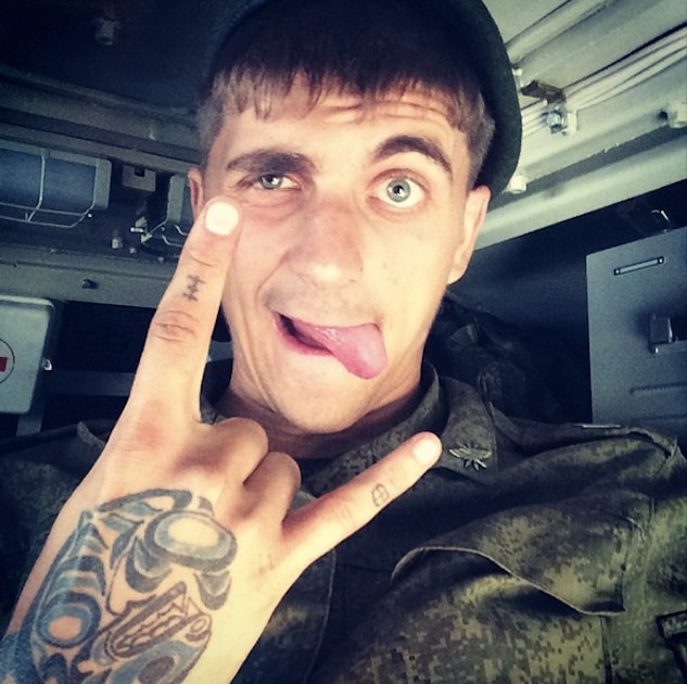 russian soldier selfie