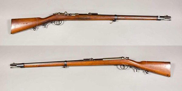 Mauser M71 single shot rifle