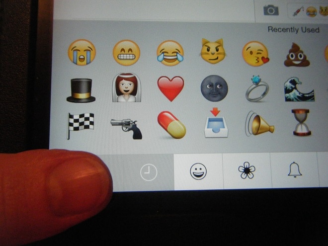Apple devices, along with those of most major smart phone makers, contain a gun emoji that a controversial New York group wants removed. (Photo: Chris Eger/Guns.com)