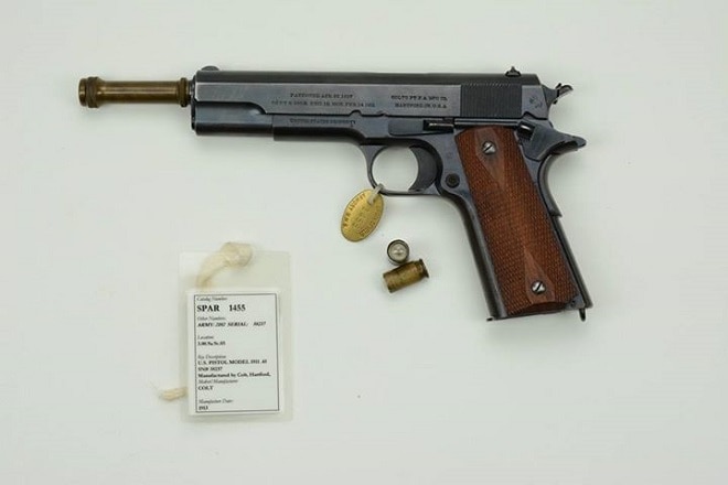 sirt gun on display