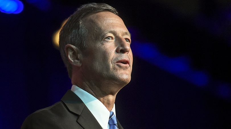 Former governor of Maryland and Democratic presidential candidate Martin O’Malley. (Photo: Craig Lassig / Reuters)