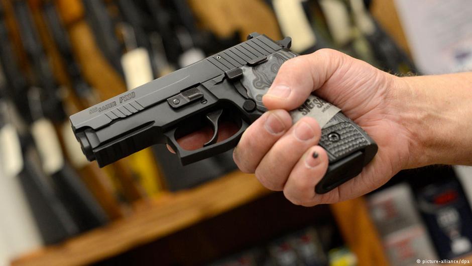 Sig Sauer is being sued for allegedly illegally exporting the gun to Mexico used by  a drug cartel member to murder 12 people, including a prominent human rights activist. (Photo: Deutsche Presse‑Agentur)