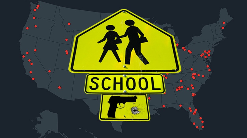 Everytown map school shooting
