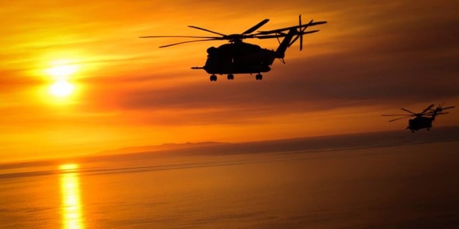 Two CH-53Es and their 12 Marines are missing off the coast of Hawaii. (Photo: DOD) 