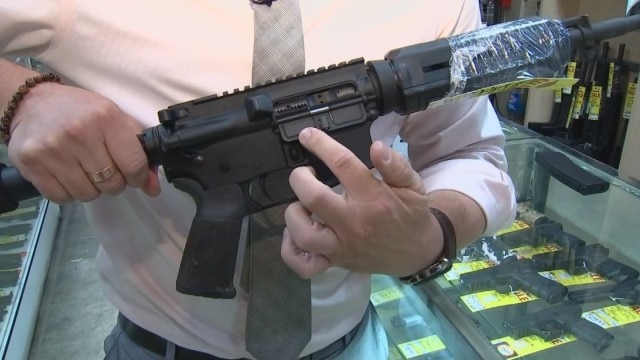 Cop facing murder charge had customized AR-15 dust cover