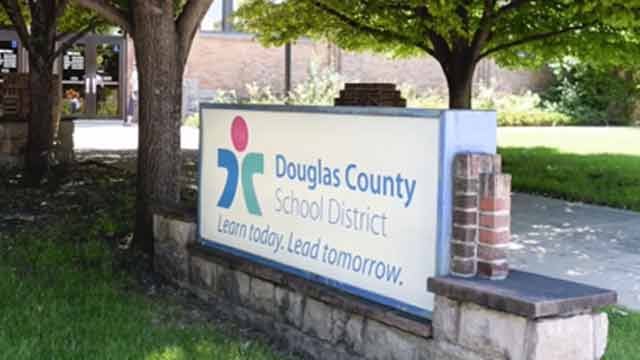 Douglas County School District sign