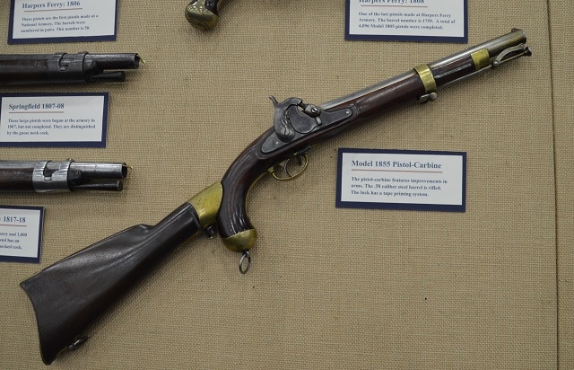 And a M1855 pistol carbine
