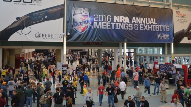 NRA Louisville convention is second largest ever
