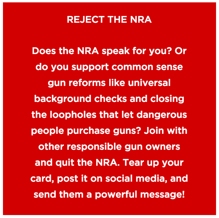 Does the NRA speak for you?