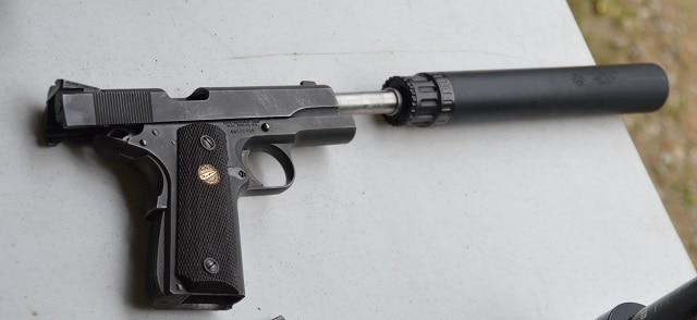 ...and you know you want a close up of that hushed-up M1911