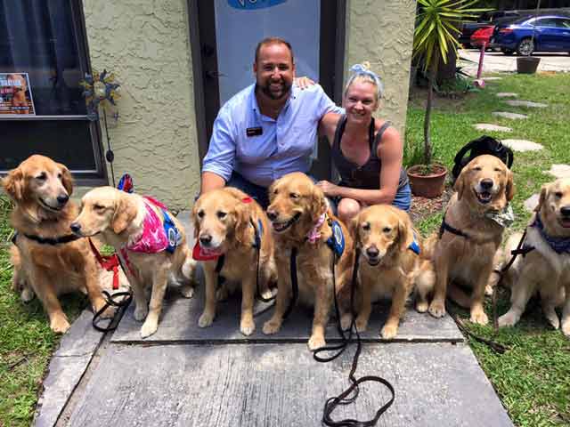 therapy dogs Orlando shooting