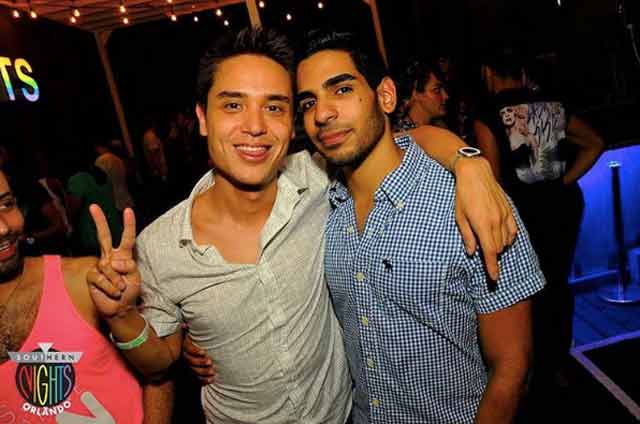 Juan Ramon Guerrero, 22, right, and his boyfriend, Drew Leinonen, 32. Both were killed during the shooting. 