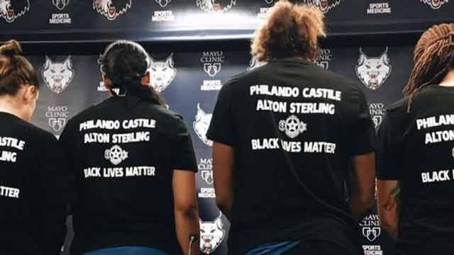 Black Lives Matter shirts