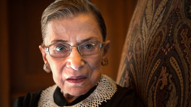 Justice Ruth Bader Ginsburg was appointed by President Bill Clinton in 1993. (Photo: Getty)
