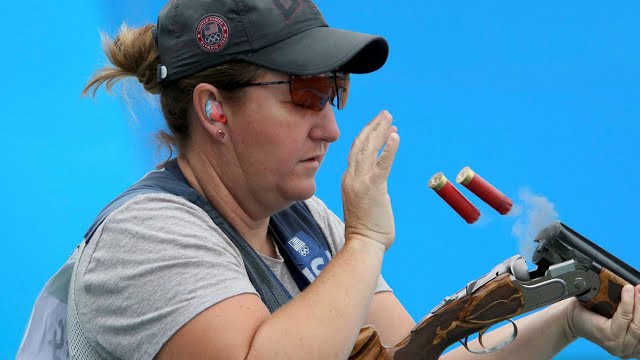 Kim Rhode, six time Olympic champ, at the Rio games. (Photo: Team USA)