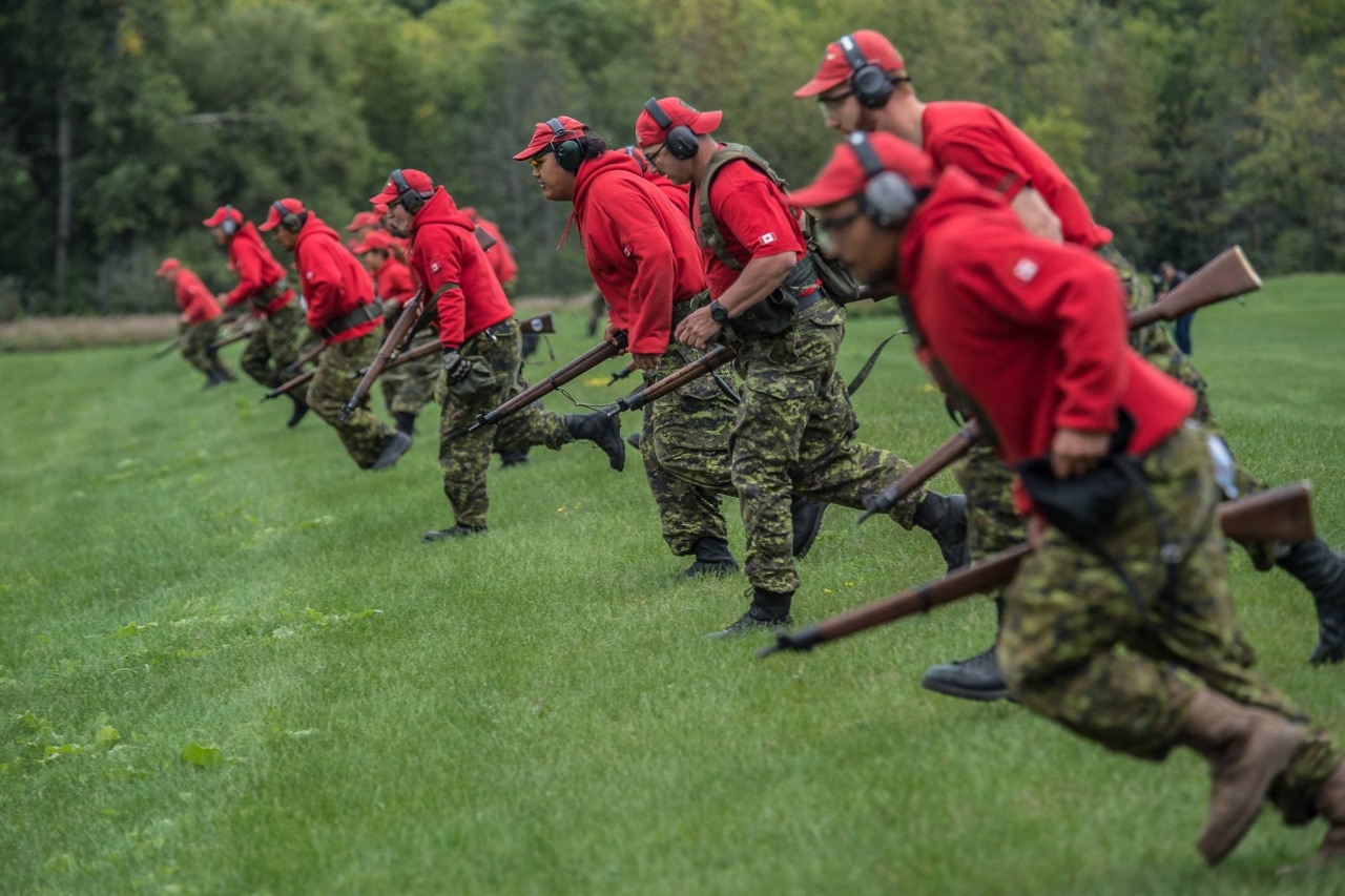 There are some 5,000 part-time Rangers in the Canadian Forces and their issue rifle is the SMLE (Photos: Corporal Doug Burke/Canadian Forces Joint Imagery Center)