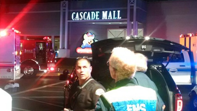 More than 26 local and regional law enforcement offices responded to the call on Sept. 24, 2016, at the Cascade Mall in Burlington, Washington. At one point approximately 200 law enforcement officers at the scene. (Photo: K5-NBC)