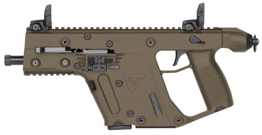 The SDP, pictured above, along with the carbine, SBR and SMG will now offer 10mm as an option for shooters looking for versatility. (Photo: Kriss USA)
