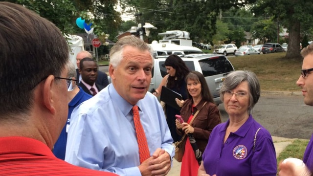 "These funds will assist the winning localities as they accept firearms that would often otherwise remain in homes where dangerous and volatile domestic violence situations are happening," says Gov. McAuliffe (Photo: Governor's Office)