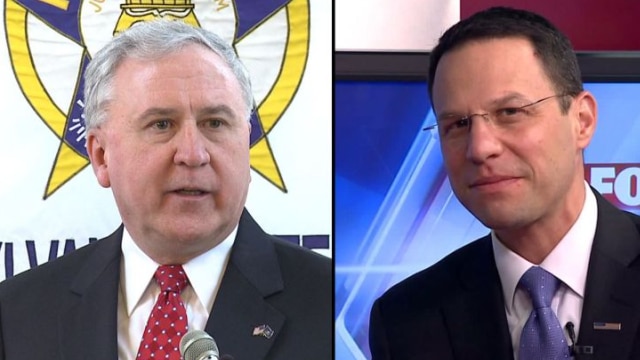John Rafferty and Josh Shapiro are nominees for Pennsylvania Attorney General (Photo: WPMT)