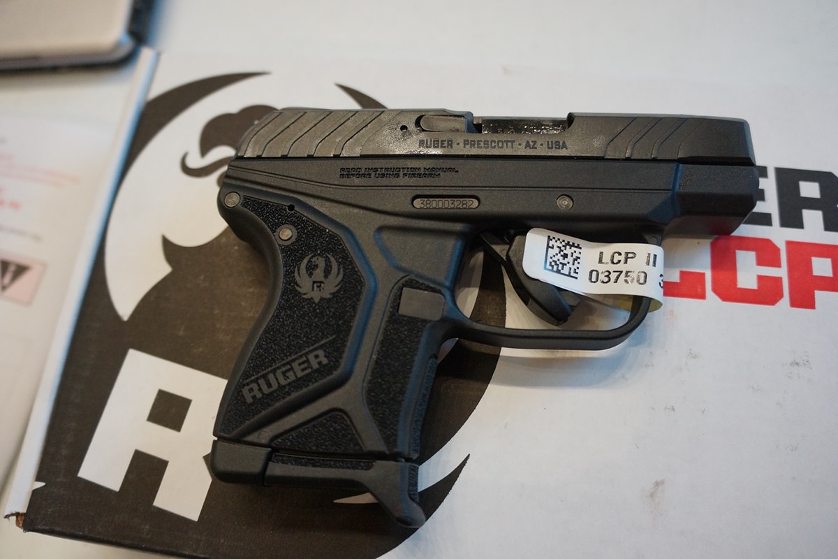 The Ruger LCP II, announced last week, already has some accessory makers ready to outfit customers with gear. (Photo: Tamara Keel)