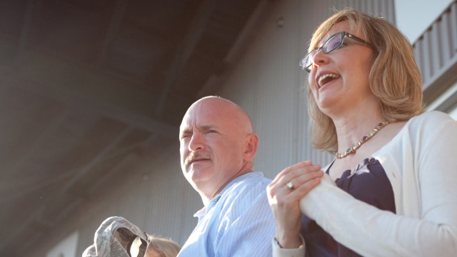 Former U.S. Rep. Gabby Giffords along with her husband Mark Kelly have crisscrossed Minnesota in the past year, stumping for candidates who are in favor of more gun control (Photo: Americans For Responsible Solutions)