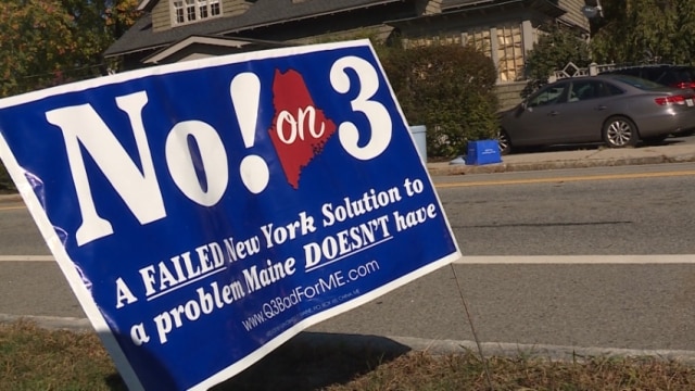 Maine's ballot measure on guns had a bigger turn out than the presidential election (Photo: WMTW.com)