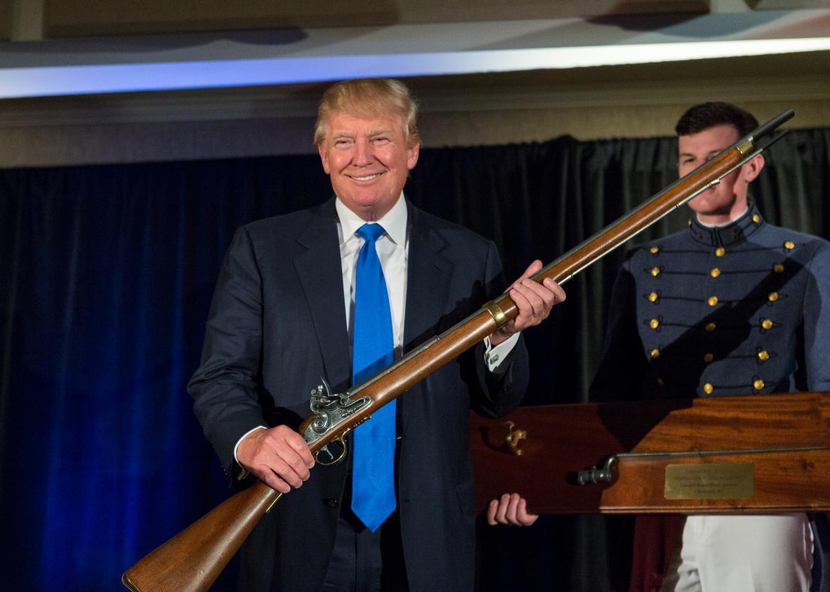 Trump's new Second Amendment Coalition will advise the presidential candidate should he win Tuesday's election. (Photo: Richard Ellis/Getty Images)