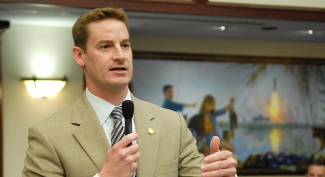 The new Florida Senate Judiciary chair, Sen. Greg Steube, wants to bring open carry to the state. (Photo: AP)