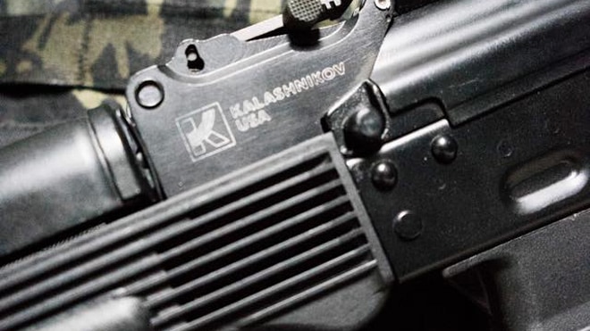 A close up shot of a Kalashnikov USA KR-9 rifle posted to social media. (Photo: Kalashnikov USA/Facebook)
