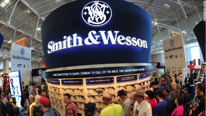 Smith & Wesson plans to shift some focus to the growing outdoor and accessories market which has left some investors nervous about the future. (Photo: CNN Money)