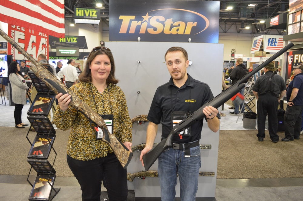 TriStar introduced an improved magnum hunting shotgun with the Viper G2 Max 12-gauge semi-auto, available in both black and camo. (Photo: Kristin Alberts)