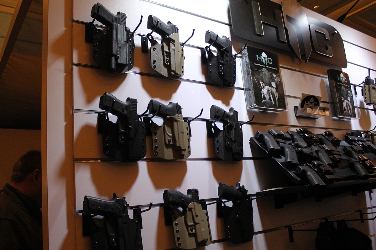 Kydex holsters from Hight Threat Concealment. (Photo: Jacki Billings) 