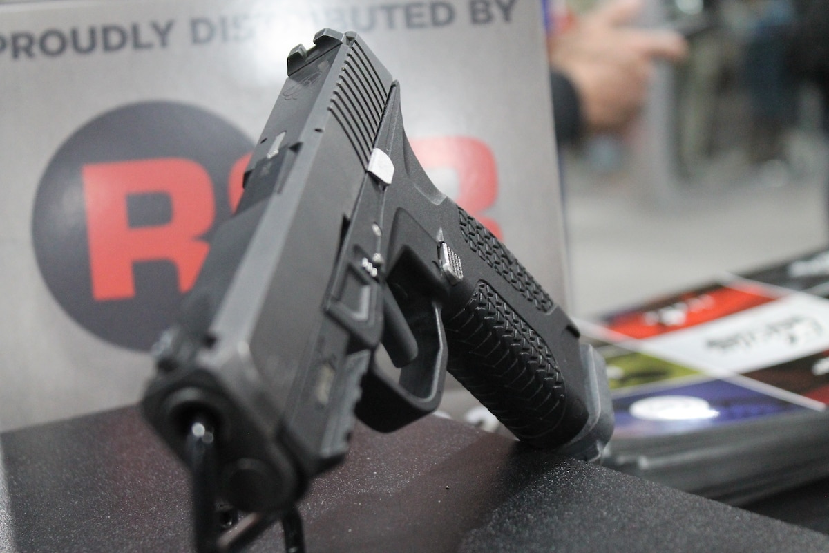 The PD10 is a striker-fired, single stack pistol. (Photo: Jacki Billings)