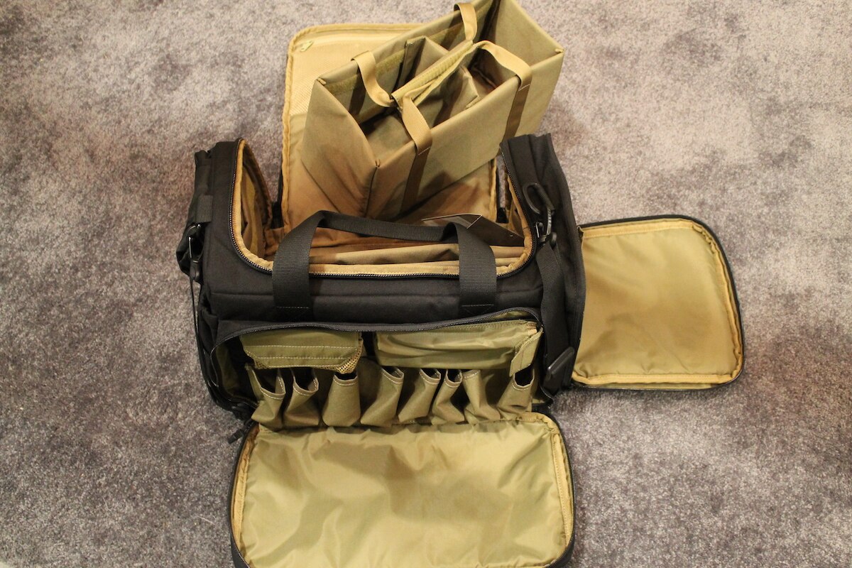 The range bag's modular design allows shooters to configure the bag to their exact needs. (Photo: Jacki Billings)