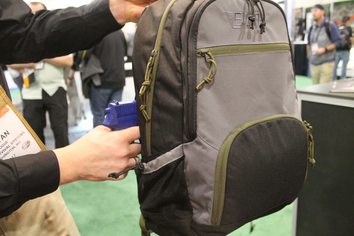 In an effort to provide consumers with a quality CC bag for under $100, Elite came up with the Echo. The Echo has a rear CC pouch and retails for less than $80.(Photo: Jacki Billings)