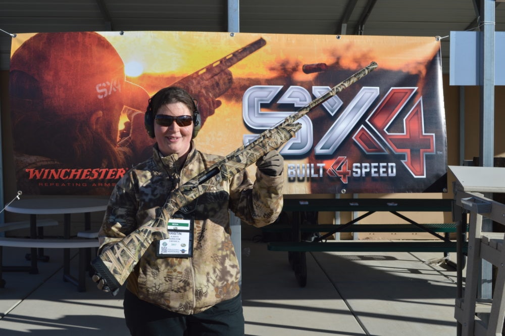 The new-generation Winchester SX4 12-gauge semi-auto makes improvements geared toward hunters, like larger bolt release, safety, and trigger guard. (Photo: Wm Stewart). 