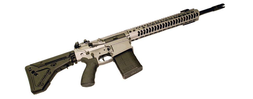 The Battle Rifle is chambered in .308 and features several Cerakote options. (Photo: BNTI Arms)