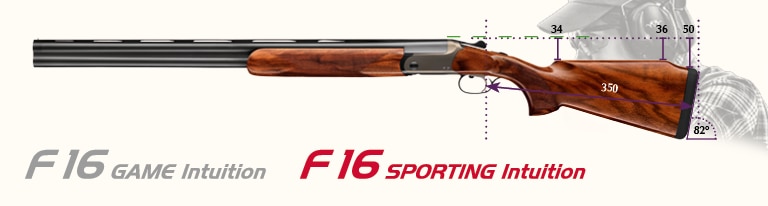 The F16 features a high drop at the comb and additional cast. (Photo: Blaser USA)