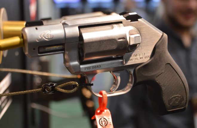 The Kimber K6s Stainless revolver on display at SHOT Show 2017. (Photo: Chris Eger/Guns.com)