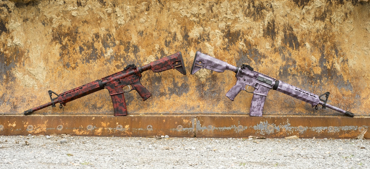 The two rifles are available for bidding on Gunbroker with proceeds going to benefit military and first responder families through the Chris Kyle Frog Foundation. (Photo: XDMAN)